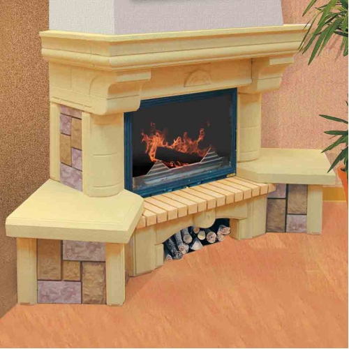 Каминная облицовка Мета Музыка Огня Элегия рустик 700_0 Каминная облицовка Мета Музыка Огня Элегия рустик 700_0