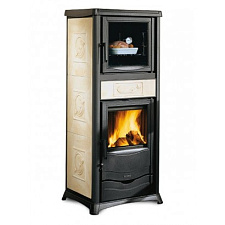 La Nordica-Extraflame rossella plus forno evo liberty pergamena