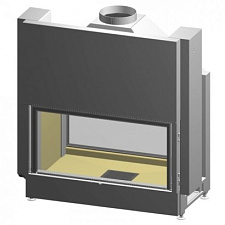 Spartherm varia b-fdh-4s стандарт, дверка с открыванием вверх (высота дверки 52,3 см)